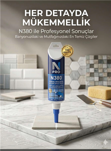NPRO SERAMİK SİLİKONLU DERZ DOLGU
