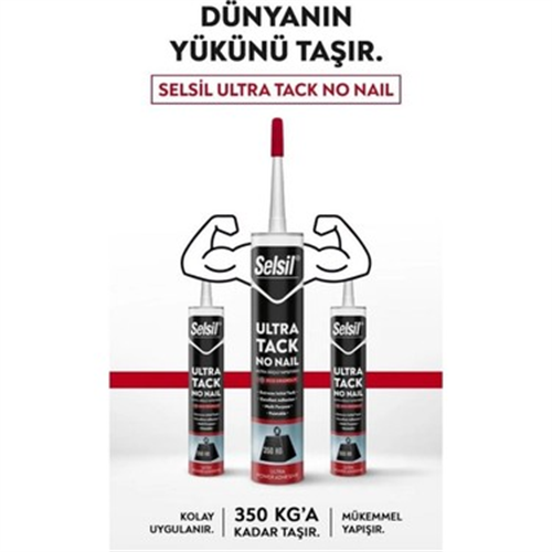 SELSİL ULTRATACK KORNİŞ YAPIŞTIRICI - 290ML