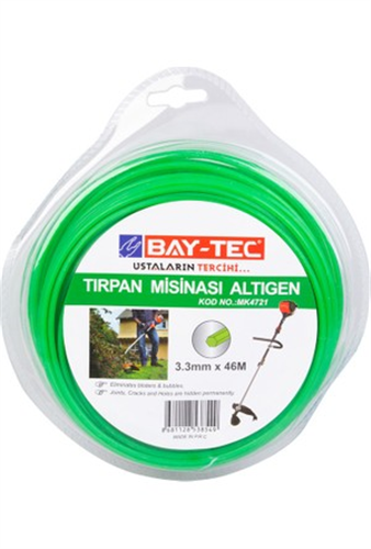 BAYTEC TIRPAN MİSİNASI ALTIGEN 3,0*56MT